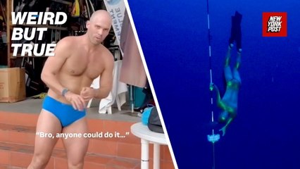 World's best freediver will leave you gasping for air | Weird But True