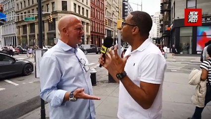 Man on NYC street to Don Lemon: 'You're a F–cking Moron Dude'