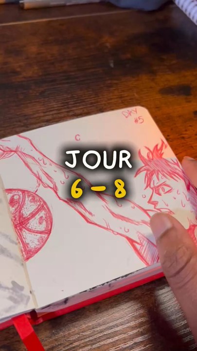 INKTOBER | Jour 6 à 8 : Le DESSIN le plus sombre que j’ai jamais fait… sans croquis. 🕷️🧛🎃