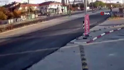 Yolcu otobüsünün çarptığı ATV sürücüsü yaralandı