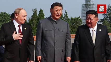 China's Military Parade: Trump Accuses Putin,  Kim Jong Un and Xi of Conspiring Against the US