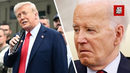 Trump goads Biden: 'Don't want to slip and fall like somebody else I know'