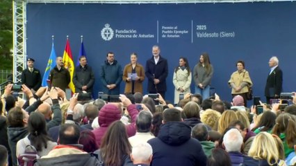 El discurso íntegro de la Princesa Leonor: "¡Valdesoto es un pueblo afayadizu! Vamos, que aquí estamos muy bien. Gracias por acogernos y por hacer de este día un recuerdo precioso"
