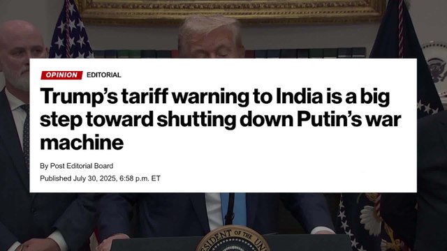 Trump's India tariff hurts Putin's war | Red Hot Takes