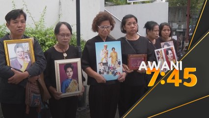 Thailand umum tempoh berkabung setahun