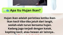 🌧️🐟 Apa Itu Hujan Ikan