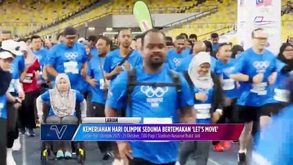 Ribuan peserta sertai MOM Olympic Day Run di SNBJ