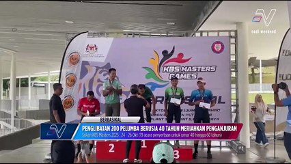 Acara MTBC dapat sambutan pelumba senior di KBS Masters Games