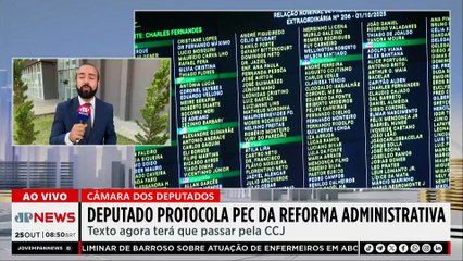 Deputado protocola PEC da Reforma Administrativa
