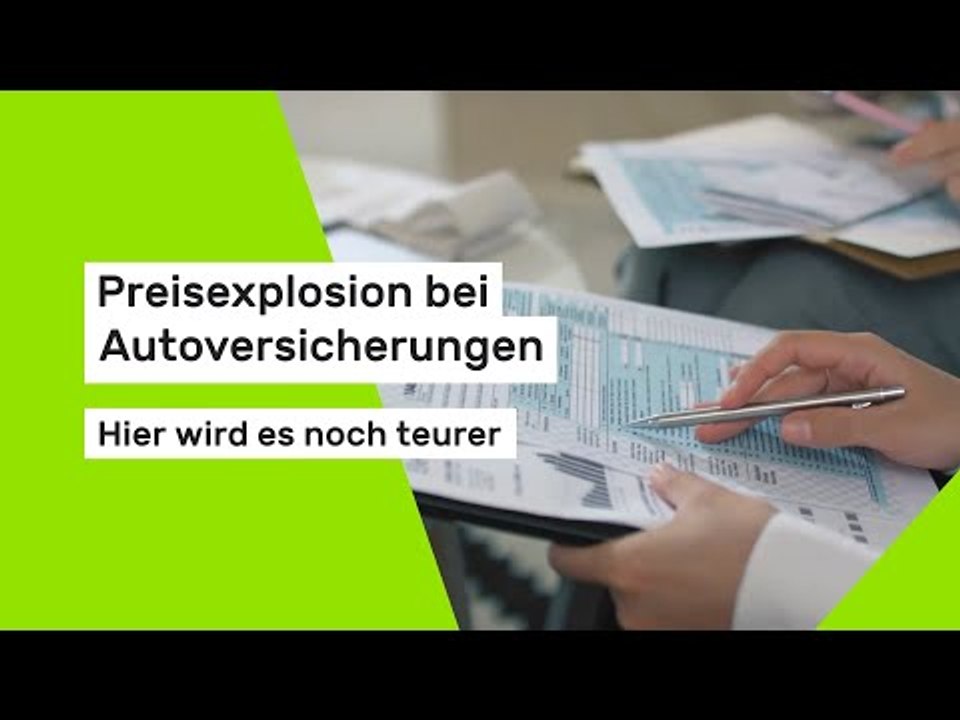 Preisexplosion bei Autoversicherungen - hier wird es noch teurer