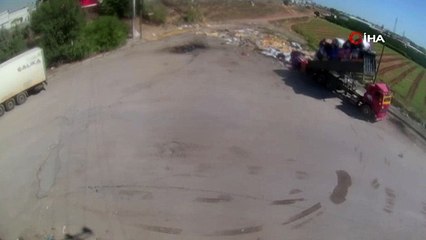 Tonlarca çöpü sahile dökerken suçüstü yakalandılar!