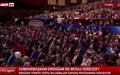 ‘Merhumun şu mısraları hatırıma geliyor’ Başkan Erdoğan yazarımız Karakoç'tan okudu