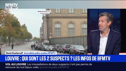 Cambriolage au Louvre: ce que l'on sait des deux suspects interpellés