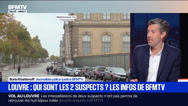 Cambriolage au Louvre: ce que l'on sait des deux suspects interpellés