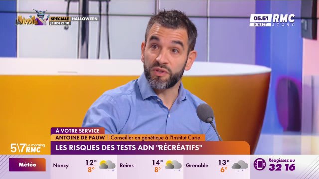 Antoine De Pauw à votre service : Les risques des tests ADN récréatifs - 27/10