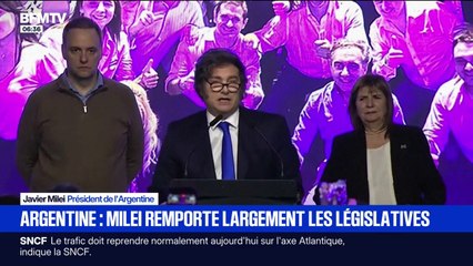 Argentine: Javier Milei remporte largement les élections législatives de mi-mandat