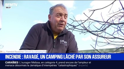 "On n'a toujours aucun chiffrage": un camping de l'Aude lâché par son assurance après un incendie