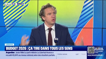 L’Edito de Mathieu Jolivet : Budget 2026, ça tire dans tous les sens - 27/10