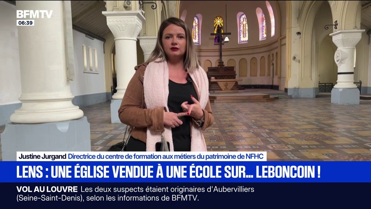 Une église de Lens vendue sur Leboncoin à un centre de formation aux métiers du patrimoine