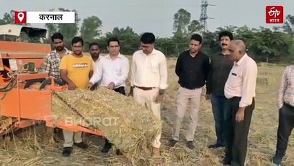 करनाल में पराली बना मुनाफे का सौदा, पैडी स्ट्रॉ बेचकर खूब हो रही कमाई, प्रति एकड़ ₹1200 का मिल रहा अनुदान