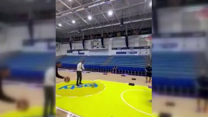Fenerbahçe Başkanı Saran'dan basketbolcuları kıskandıran performans
