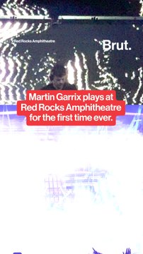 Martin Garrix plays at Red Rocks Amphitheatre for the first time.