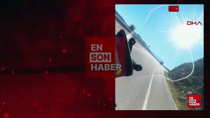 Muğla'da ters yönden gelen araç motosiklete çarptı