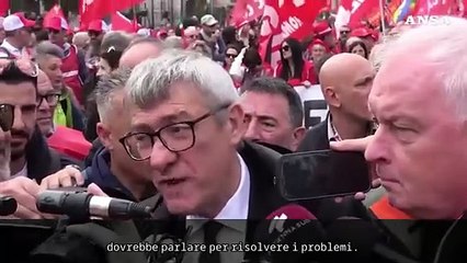 Manovra, Landini: "Se le cose non cambiano, la mobilitazione non finisce qui"