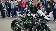 scary sound of h2r motorbike