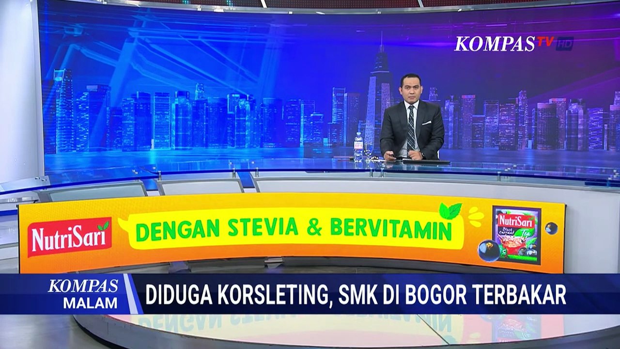 2 Ruangan Sekolah di Bogor Terbakar, Arsip Ijazah Siswa Tak Terselamatkan | KOMPAS MALAM