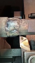 Process of accurately welded machining #shorts