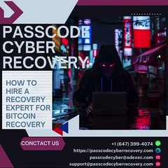 Passcode Cyber Recovery: The Team That Saved My Bitcoin Investment