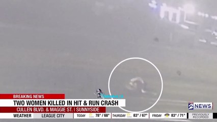 ¡Peleaban en plena carretera! Dos mujeres fueron atropelladas (Video)