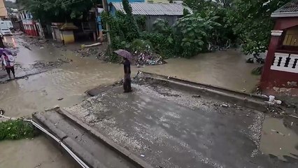 Melissa deja un muerto, fuertes inundaciones y daños en la República Dominicana
