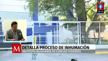 Instituto Jalisciense detalla el proceso de inhumación de cuerpos no identificados