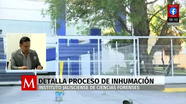 Instituto Jalisciense detalla el proceso de inhumación de cuerpos no identificados