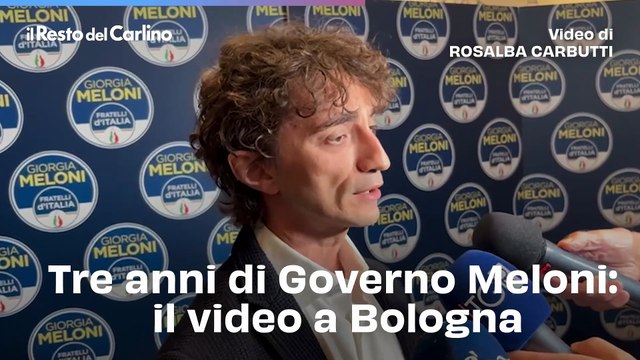 Tre anni di Governo Meloni: il video a Bologna