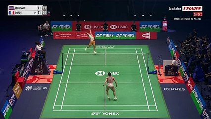 Christo Popov s'offre le numéro 2 mondial et jouera la finale des Internationaux de France - Badminton - Internationaux de France