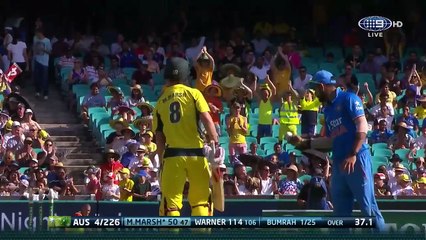 Extended Highlights- Aus v India 5th ODI 2016, SCG