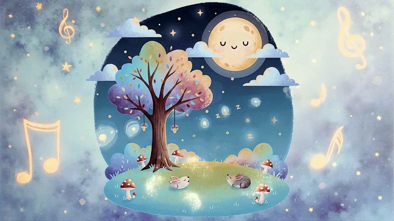 Deep Sleep Music Lullabies & Soothing Melodies + Nature Sounds  (Forest, birds, wind)🌿 Insomnia & Stress Relief