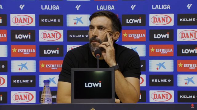 EDER SARABIA, rueda de prensa COMPLETA tras el ESPANYOL 1-0 ELCHE de LALIGA