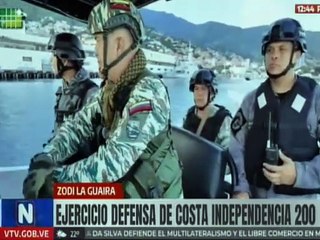 ZODI La Guaira mantiene despliegue del Ejercicio de Defensa Costa Independencia 200