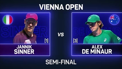 Super Sinner sinks De Minaur to reach Vienna final