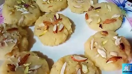 New Recipe Suji Se Mithai 🤤 Recipe by AnsariFoods