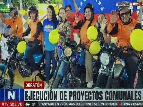 Bolívar | Ejecución de proyectos comunales favorecerá a las familias de la Comuna Comandante Obrero