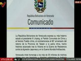 Comunicado | Venezuela celebra el 80° aniversario del retorno de la Provincia de Taiwán a China