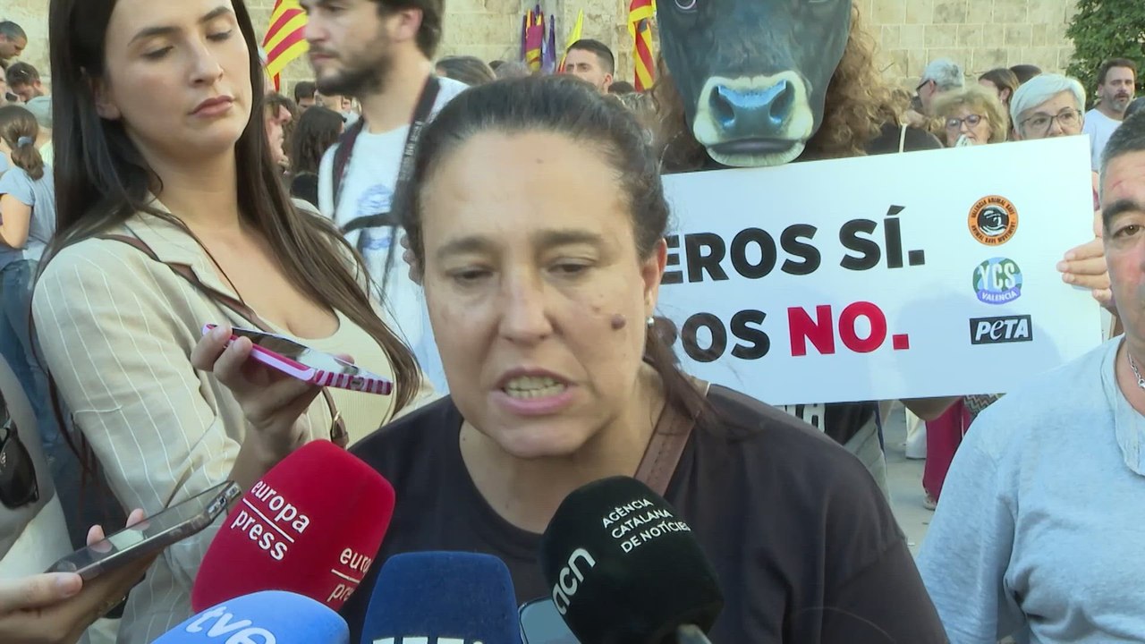 Una nueva manifestación pide la dimisión de Mazón al año de la dana