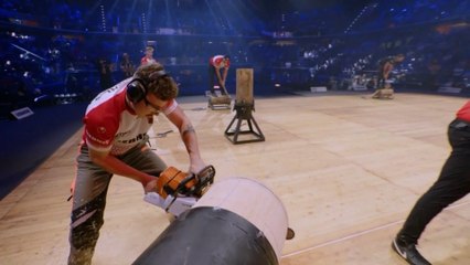 Así es el Mundial de Timbersports, el campeonato de cortar madera