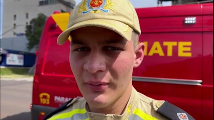 "Sinal de consciência rebaixado e várias fraturas", relata Aspirante sobre vítimas de grave acidente