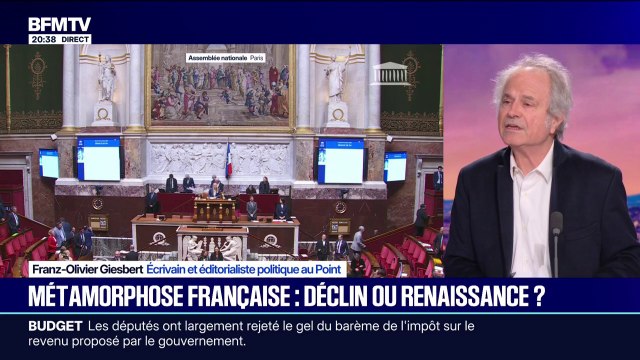 Budget à l'Assemblée nationale: Je suis pour la démocratie parlementaire, mais il y a une certaine limite , explique Franz-Olivier Giesbert, écrivain